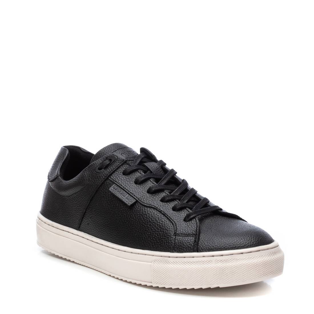 Carmela 16087203 baskets homme noir cuir lacets