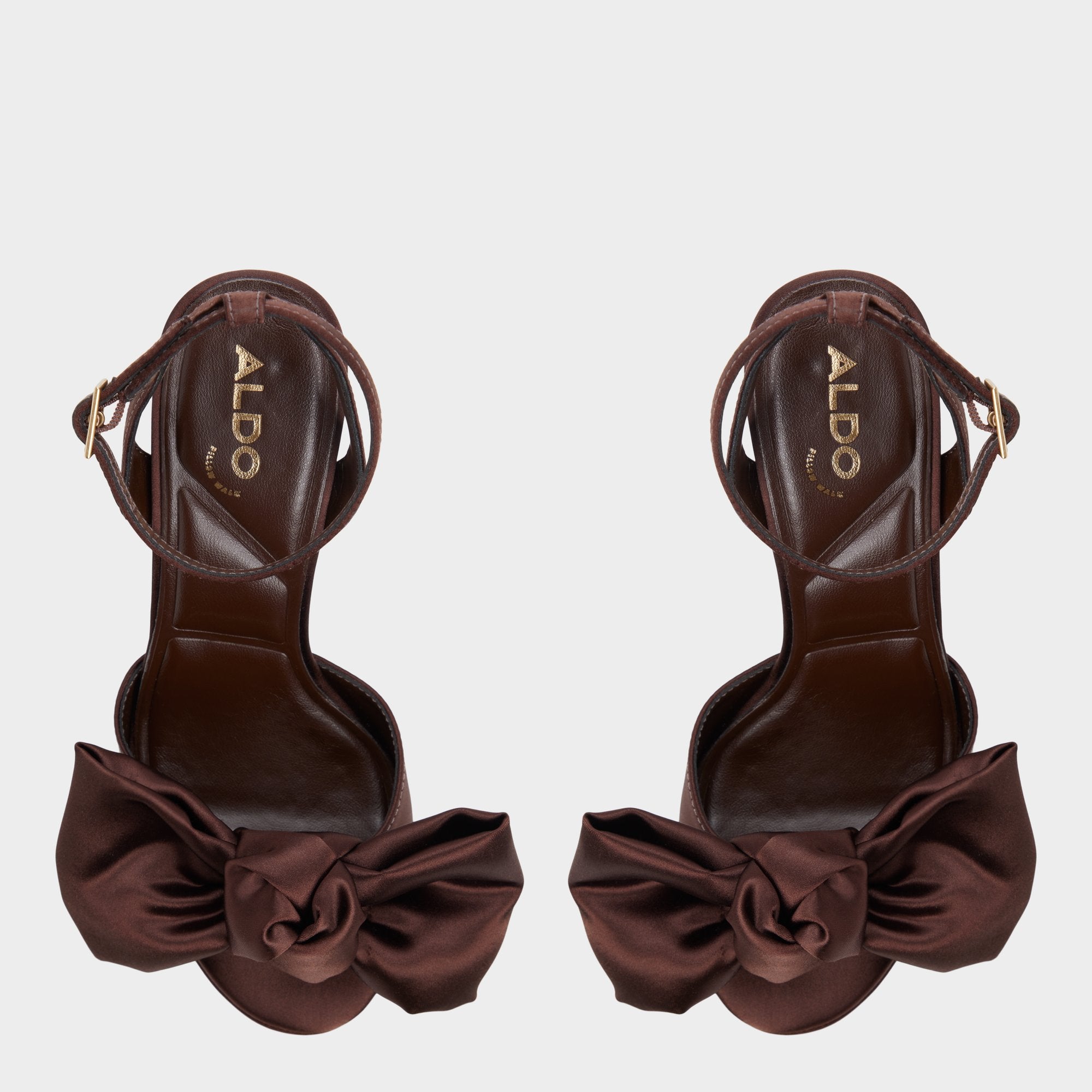 ALDO Luscious escarpins satin à nœud plateforme