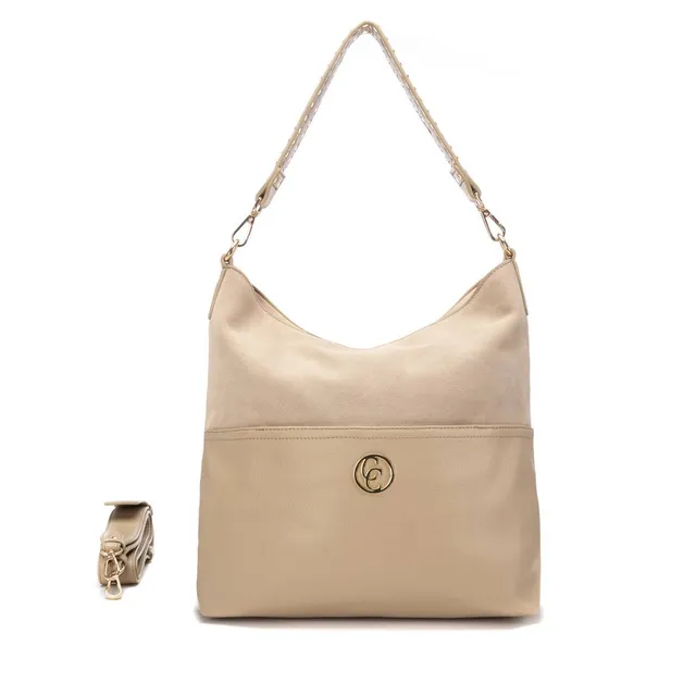 Carmela 18620301 sac femme beige marron bandoulière