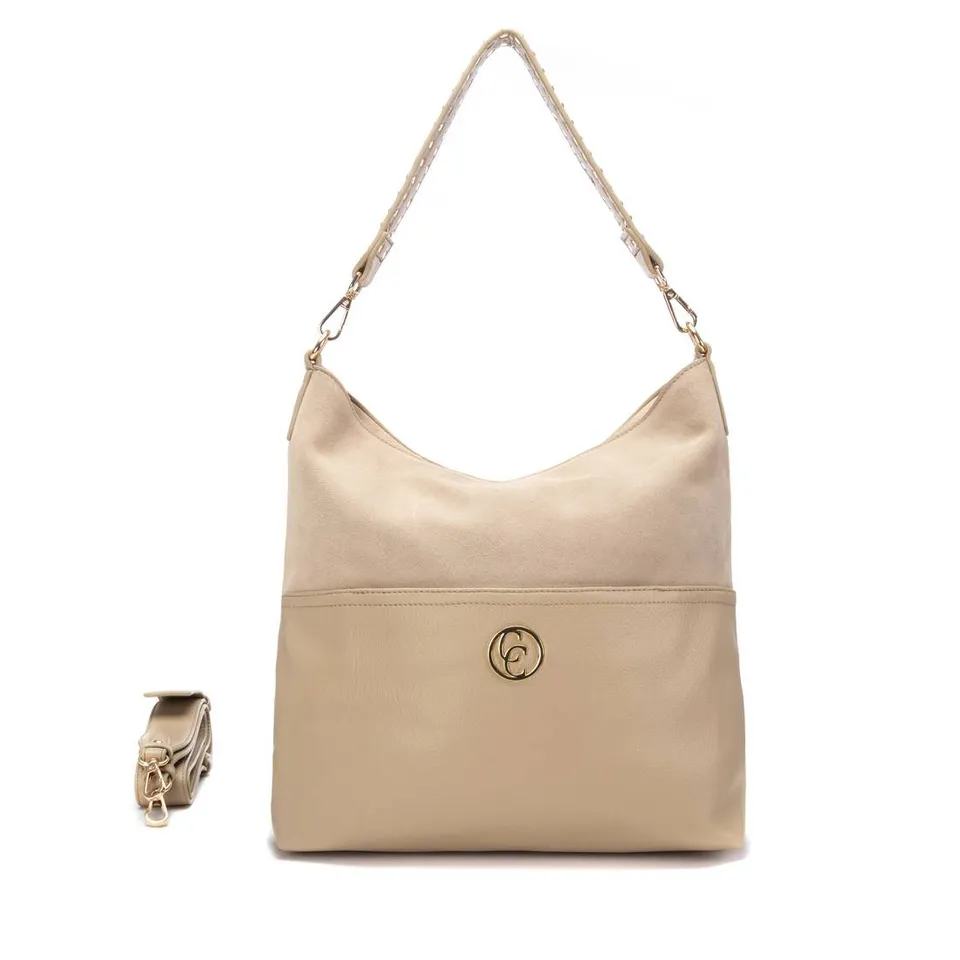 Carmela 18620301 sac femme beige marron bandoulière