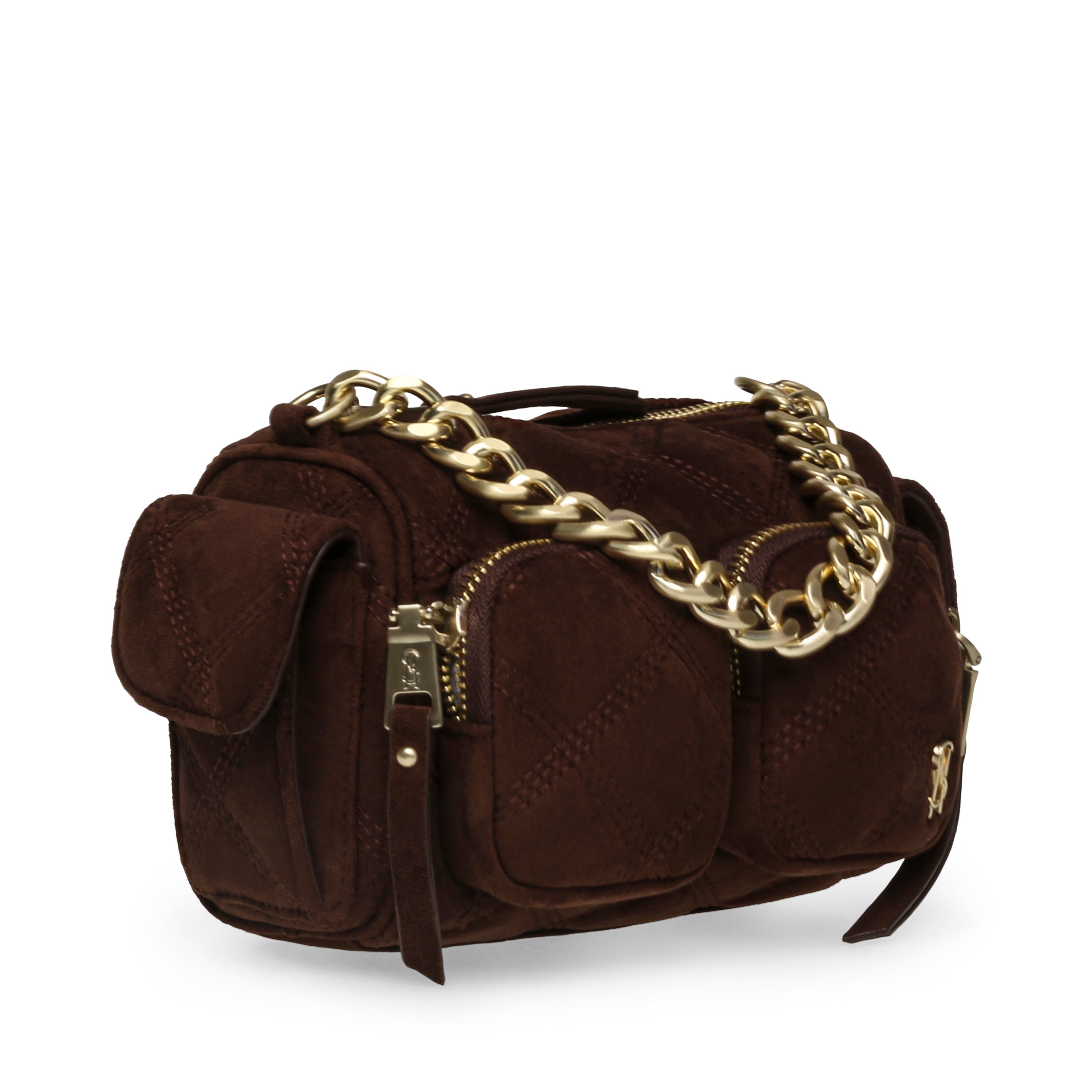 Steve Madden Bminny sac bandoulière chocolat or