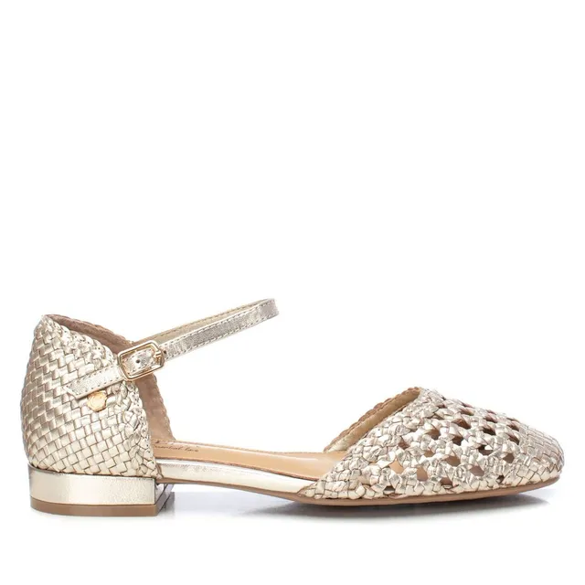 Carmela 16147101 ballerine femme doré cuir bride