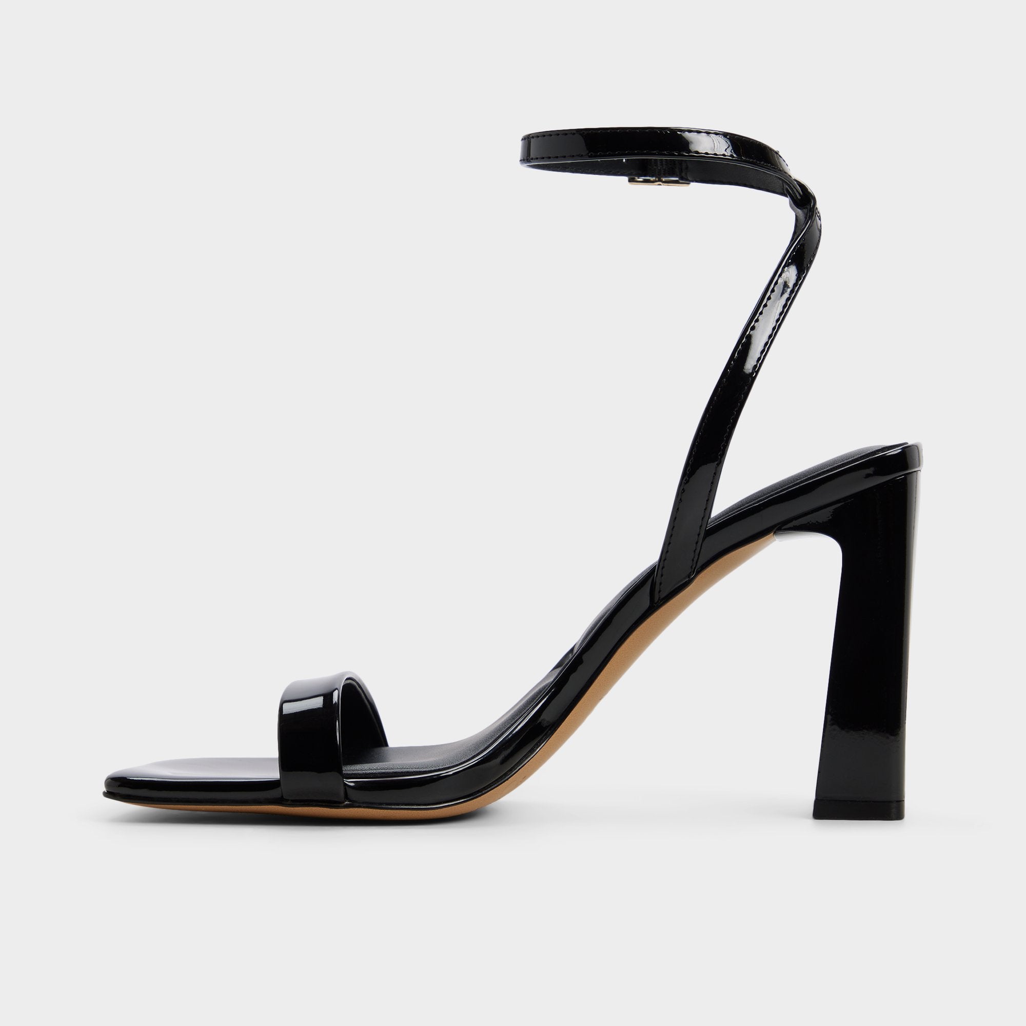 ALDO Azzira sandales talon noires vernies