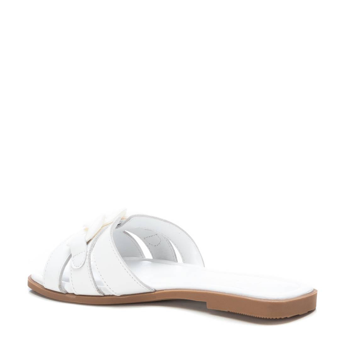 Carmela 160543 16054305 sandales cuir blanc plates