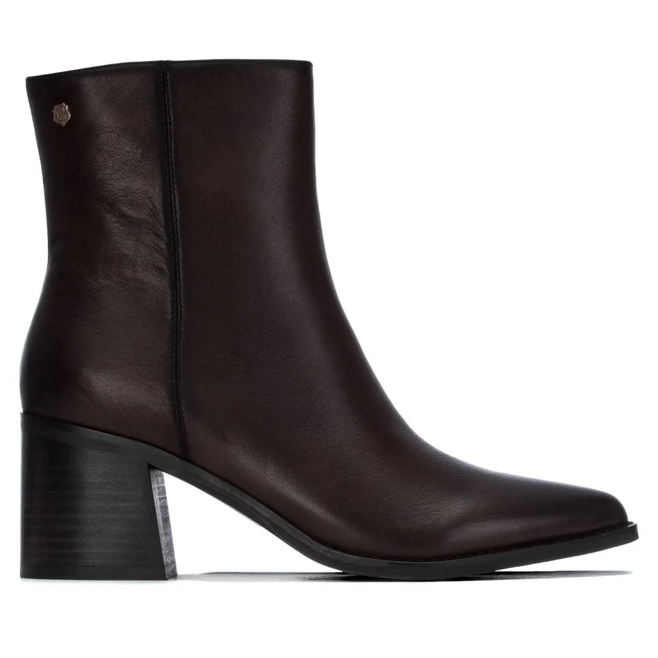 Carmela 16413302 bottines femme marron cuir talon