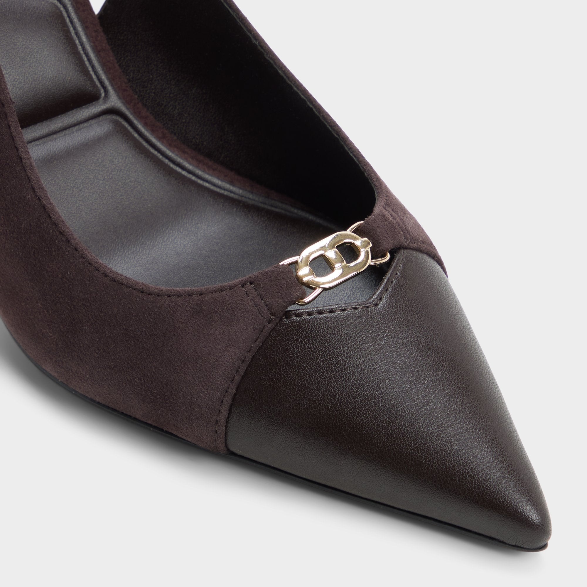 ALDO Augustas escarpins slingback noir bout pointu