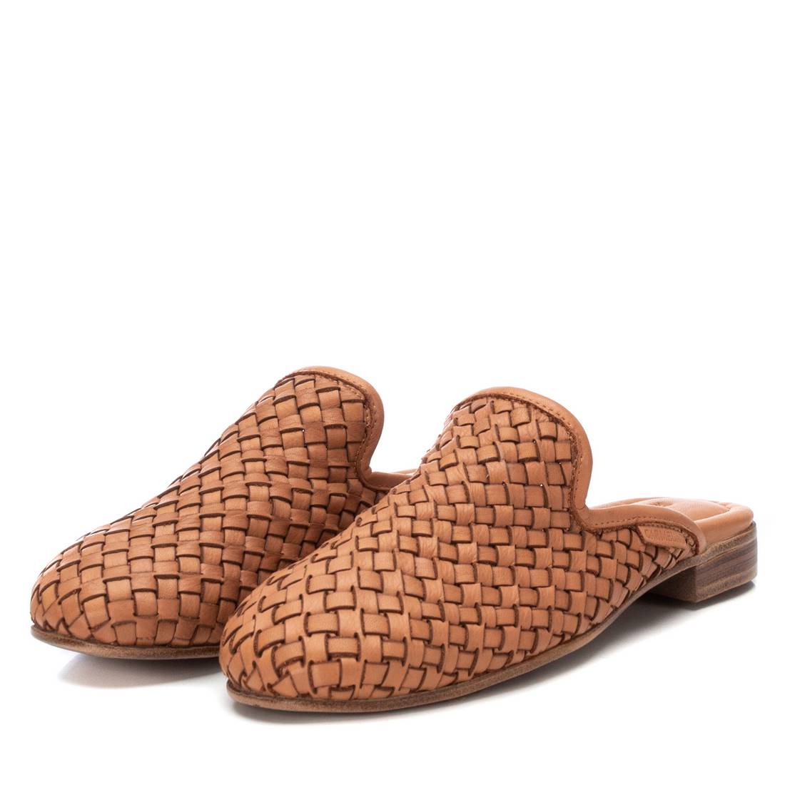 Carmela 16127302 mules cuir marron femme destalonado