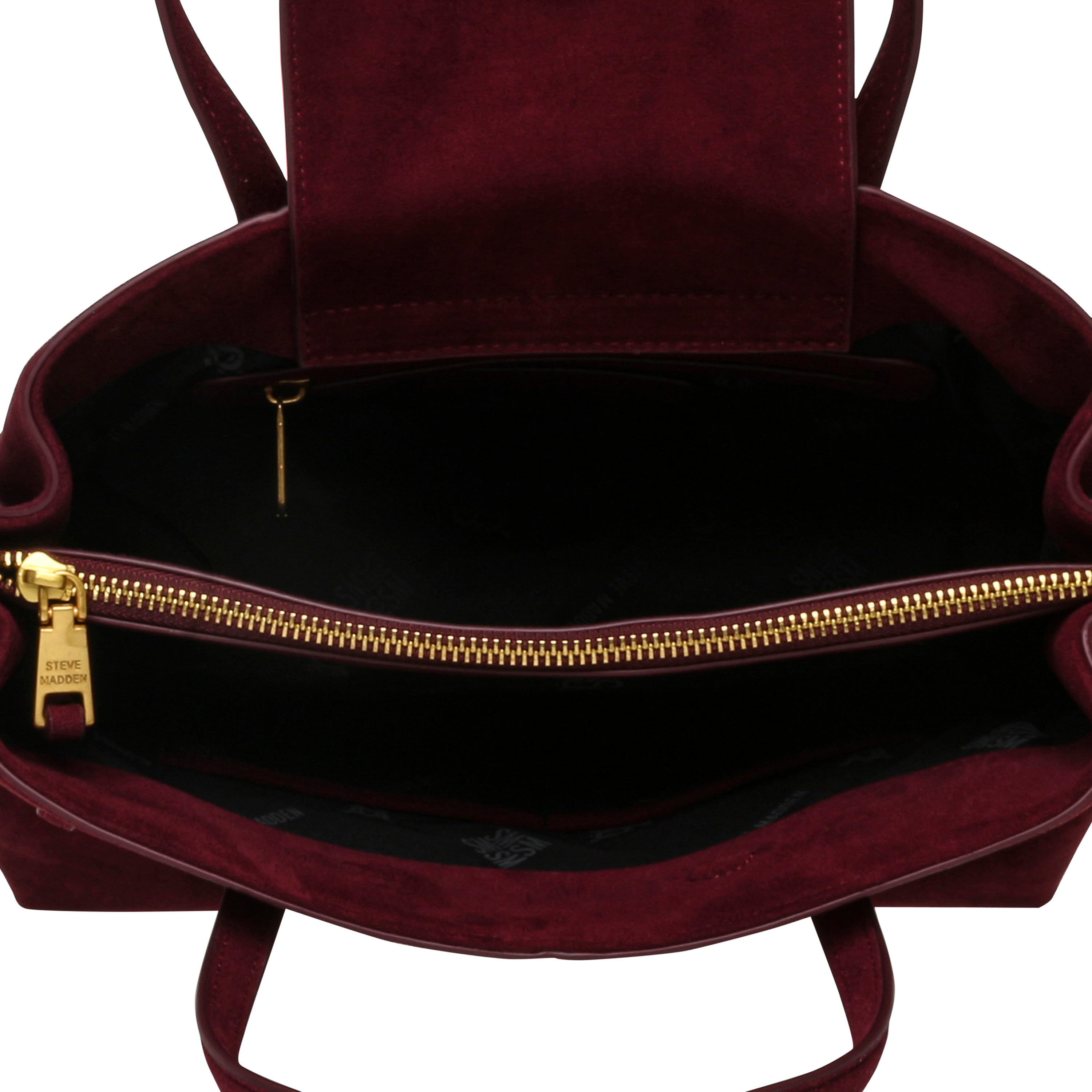 Steve Madden Bjoplin sac cabas bordeaux zippé
