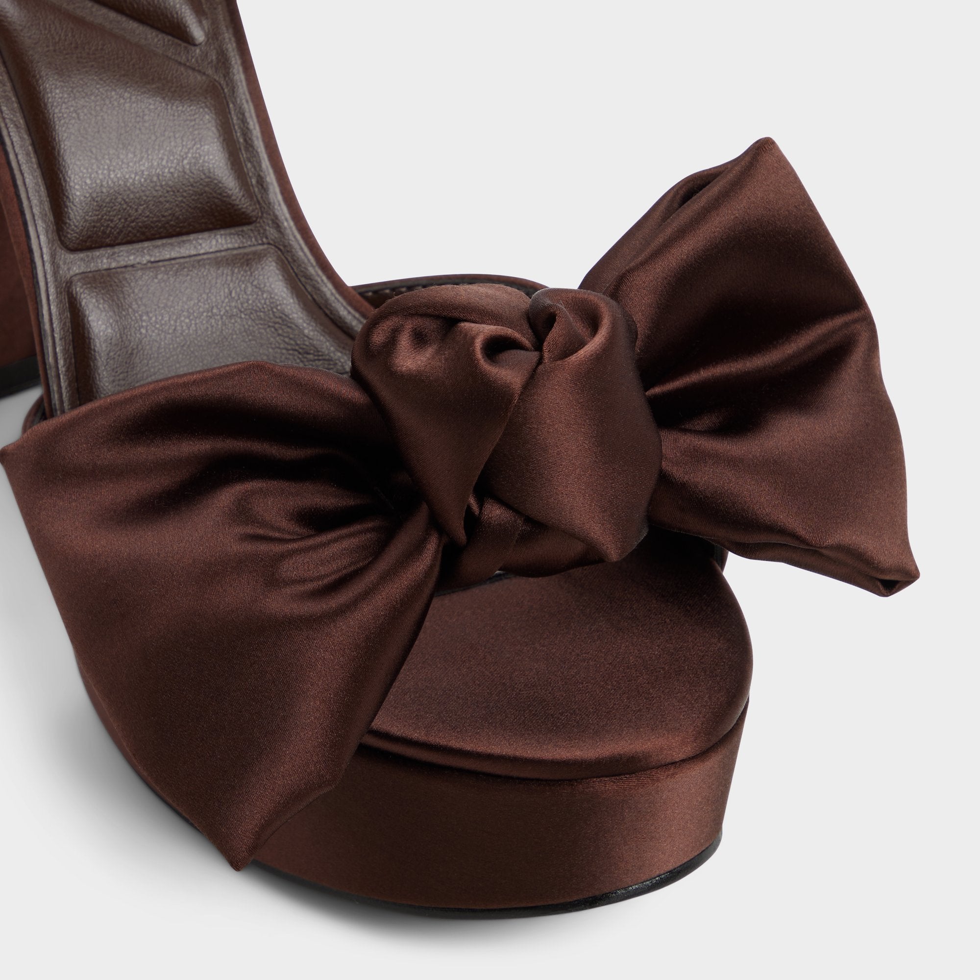 ALDO Luscious escarpins satin à nœud plateforme