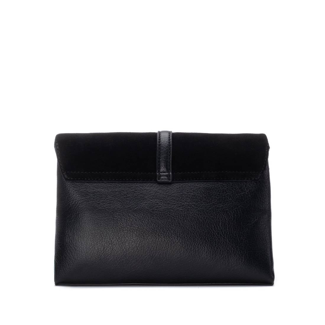 Carmela 18618901 sac bandoulière noir textile 20 cm