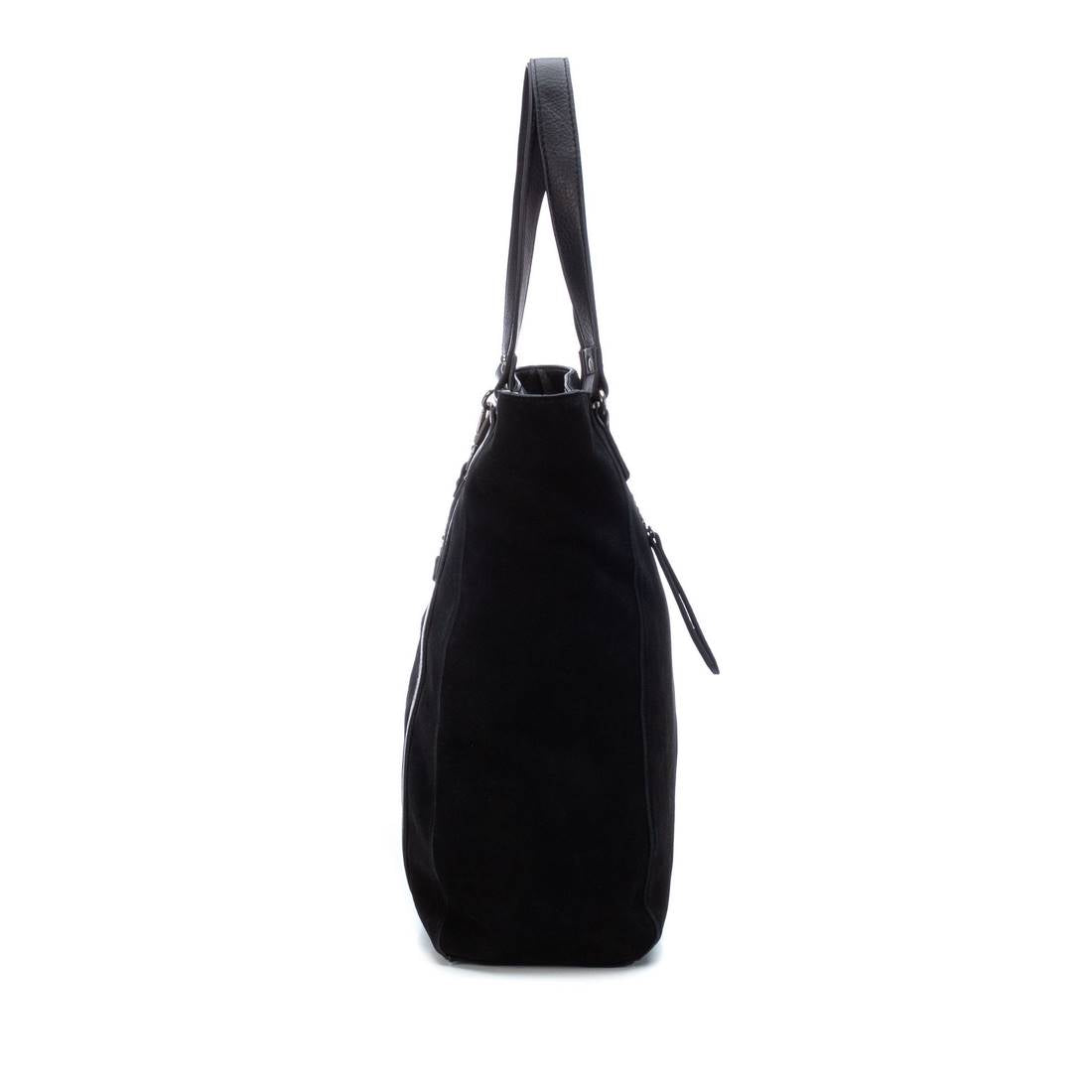 Carmela 18602605 sac femme noir cuir suédé