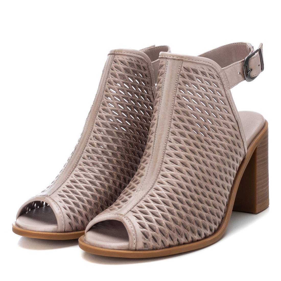 Carmela 16064202 sandale cuir blanc talon 9 cm