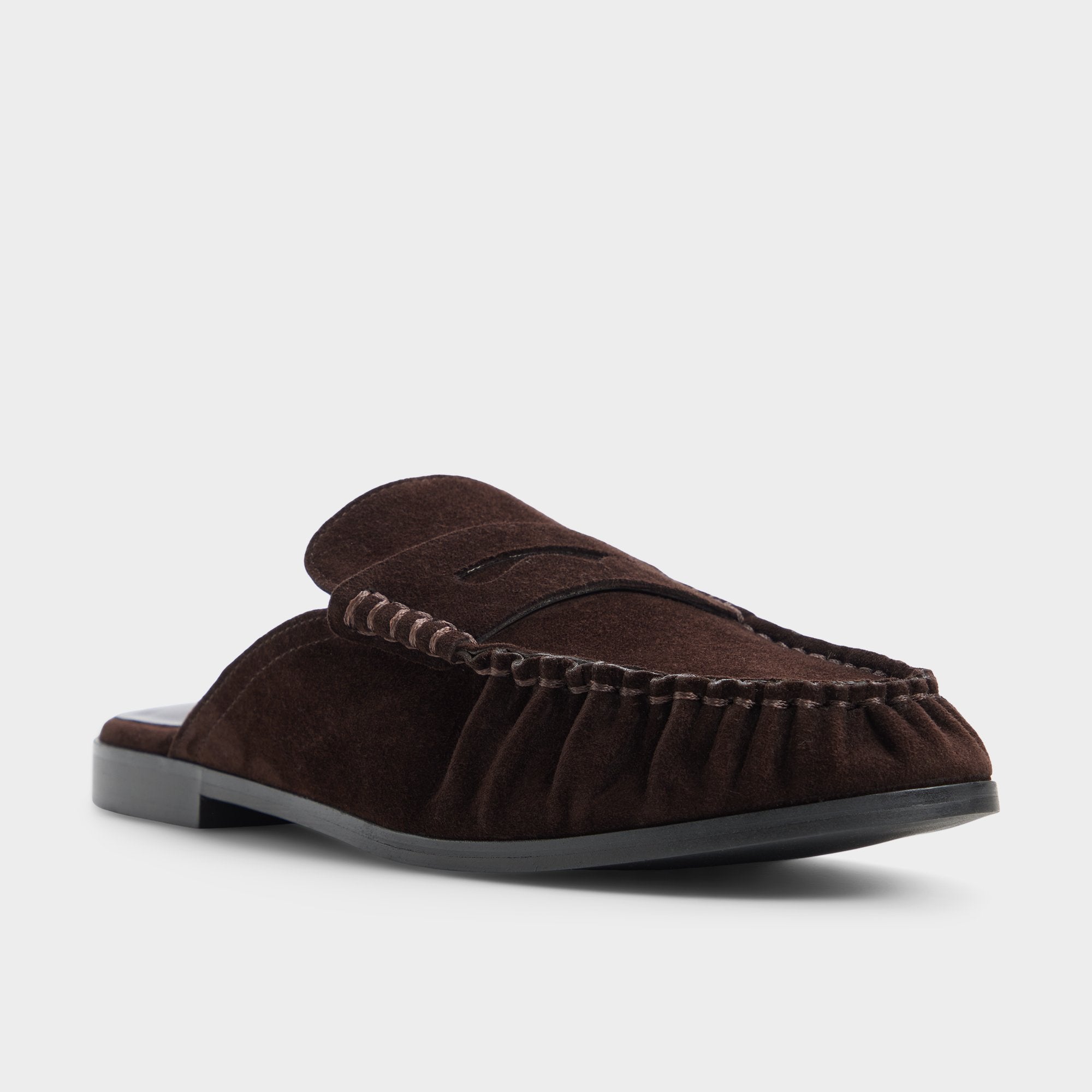 ALDO Hildinna bottines marron cuir véritable