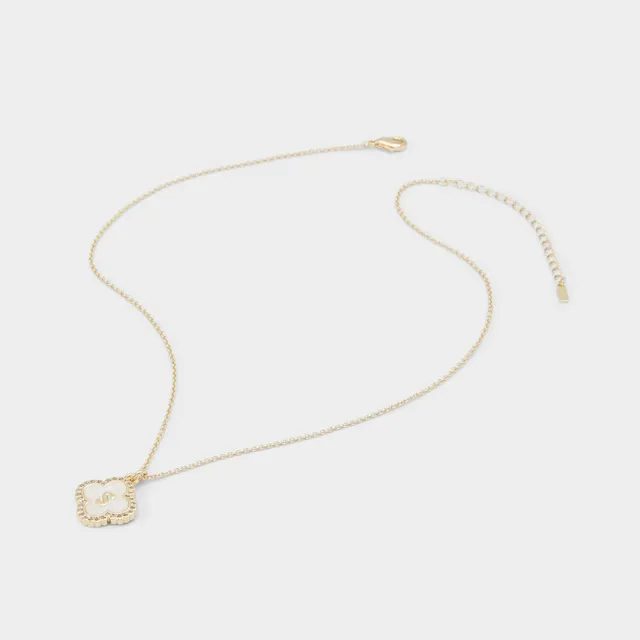 ALDO Broisa collier pendentif fleur zircon