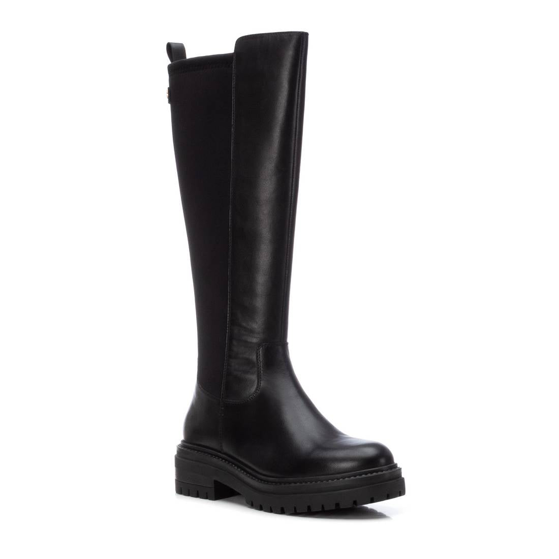 Carmela 16177901 Botte cuir noir motard