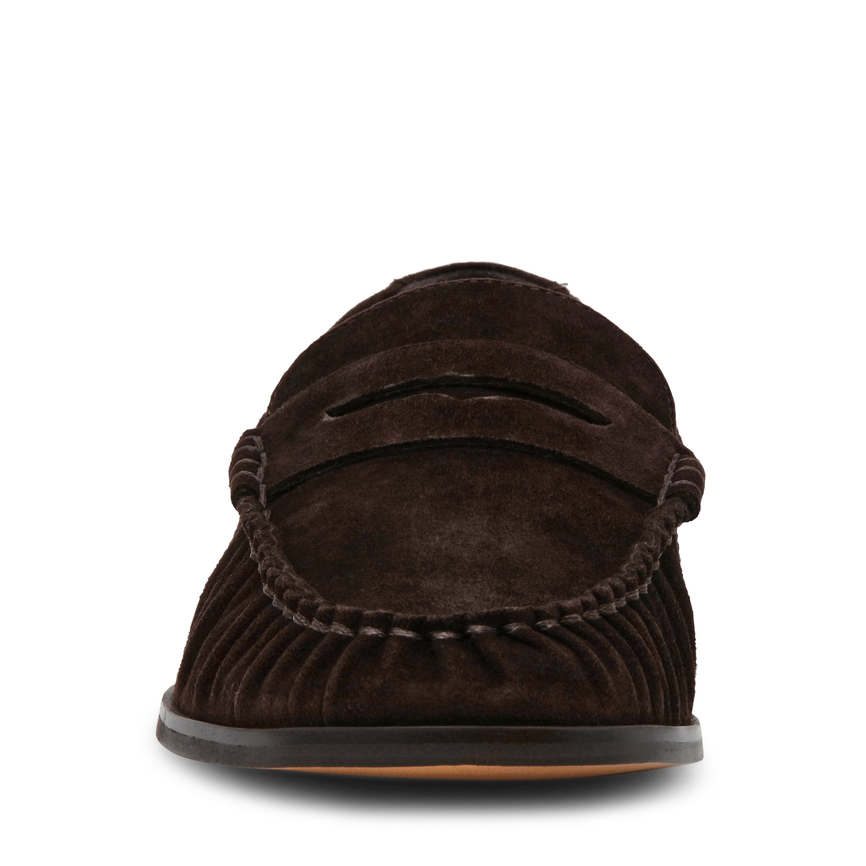 Steve Madden Muse mocassin marron daim plat
