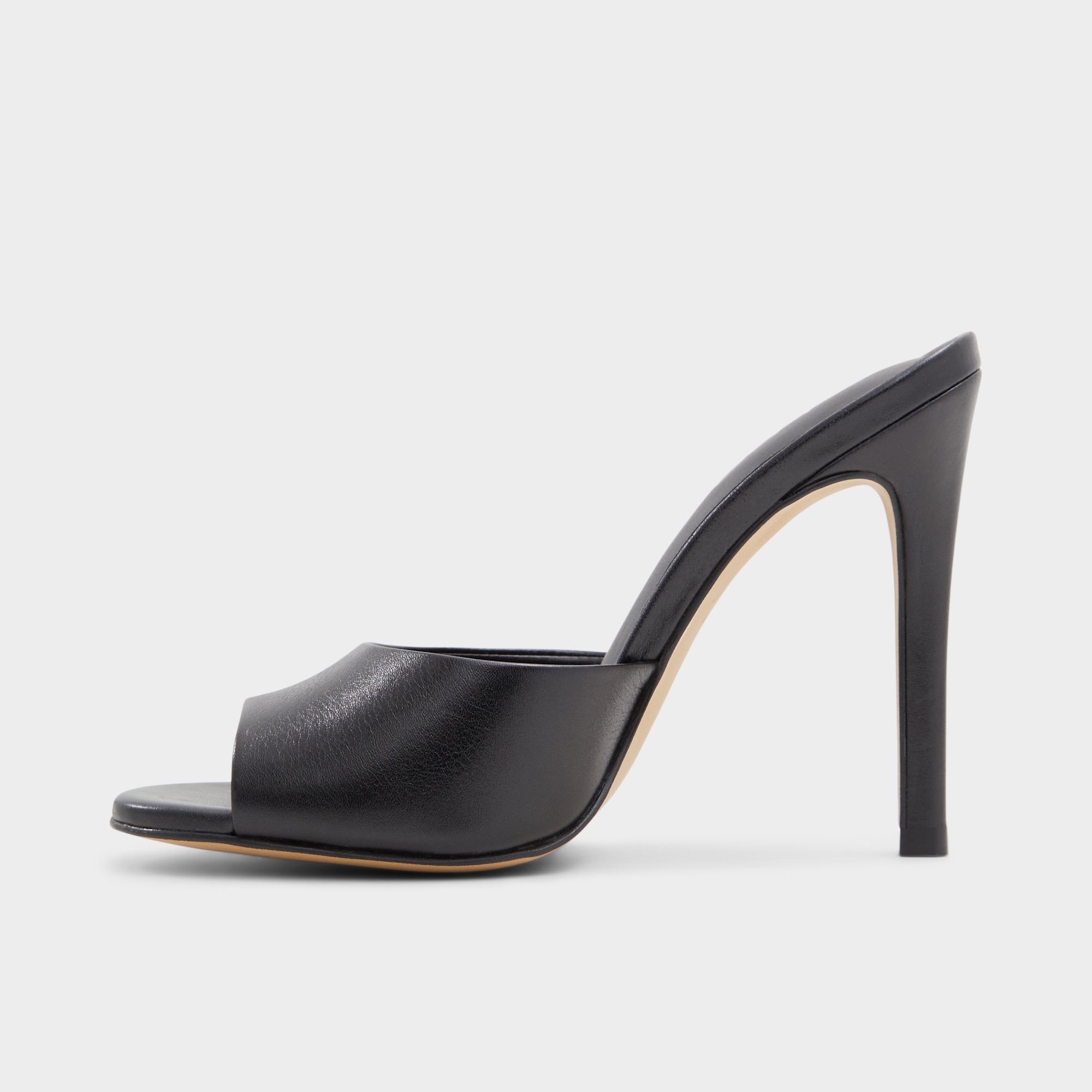 ALDO Marcelia mules noires à talon confort