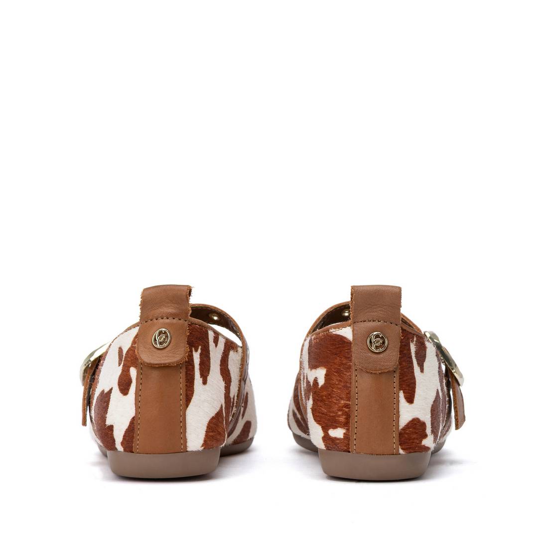 Carmela 16437701 ballerines camel plates suède