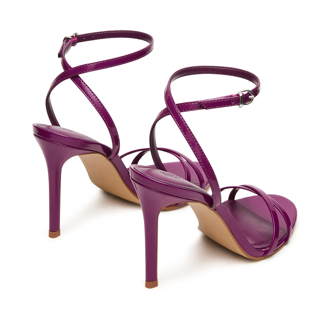 Steve Madden Jypsey sandales fuchsia verni talon 8 cm