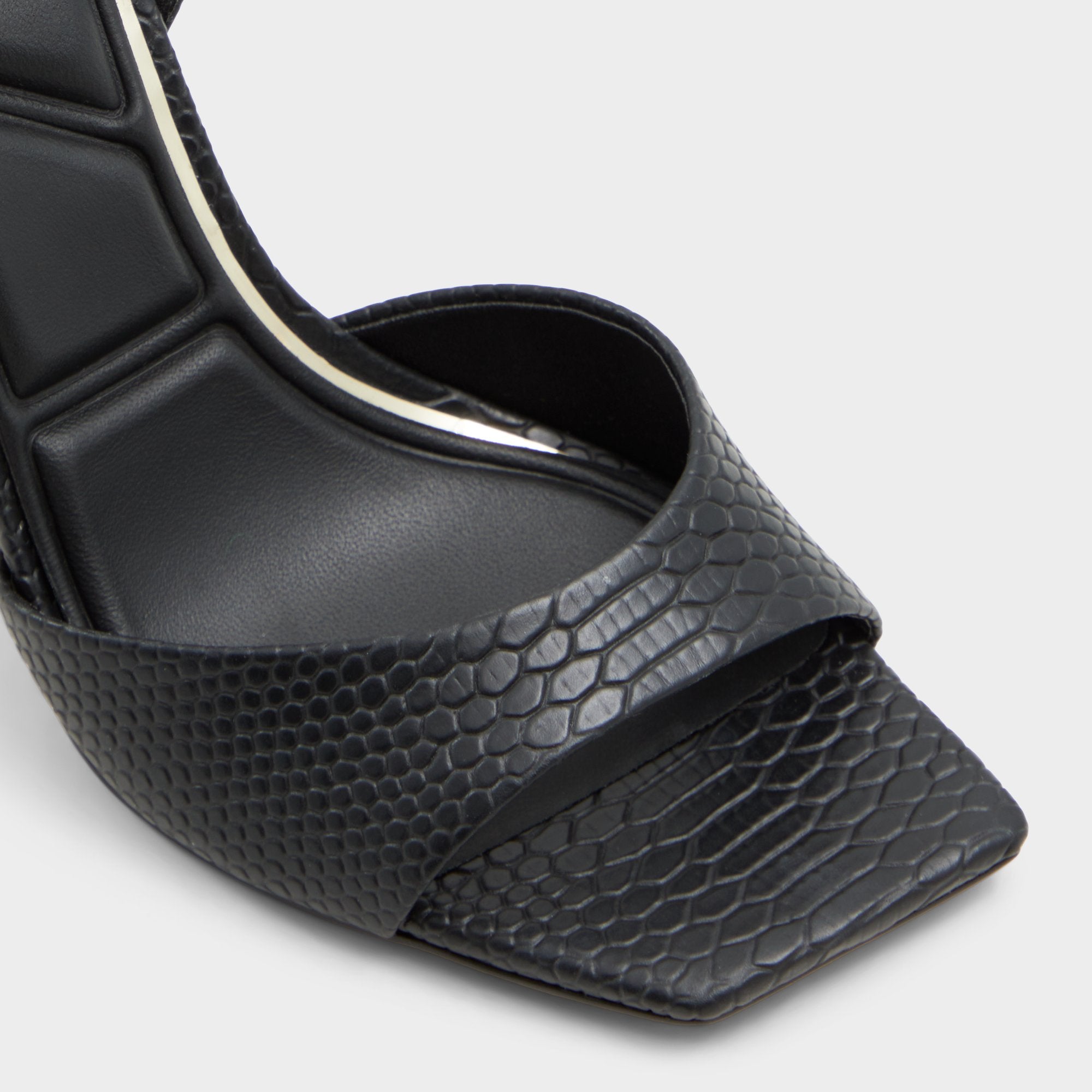 ALDO Lettie sandales talon aiguille noires brides