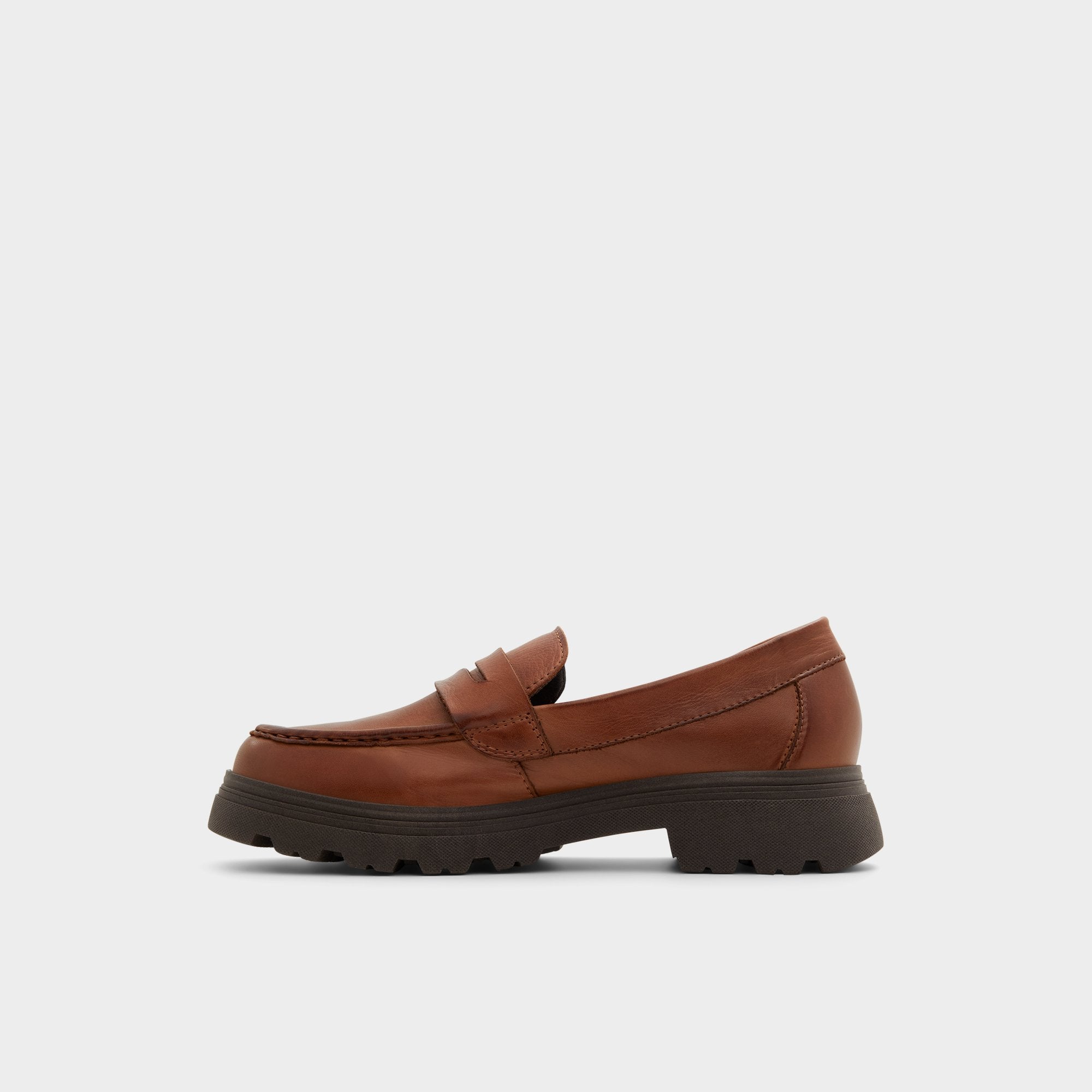 ALDO Biglect mocassins à talon marron chunky