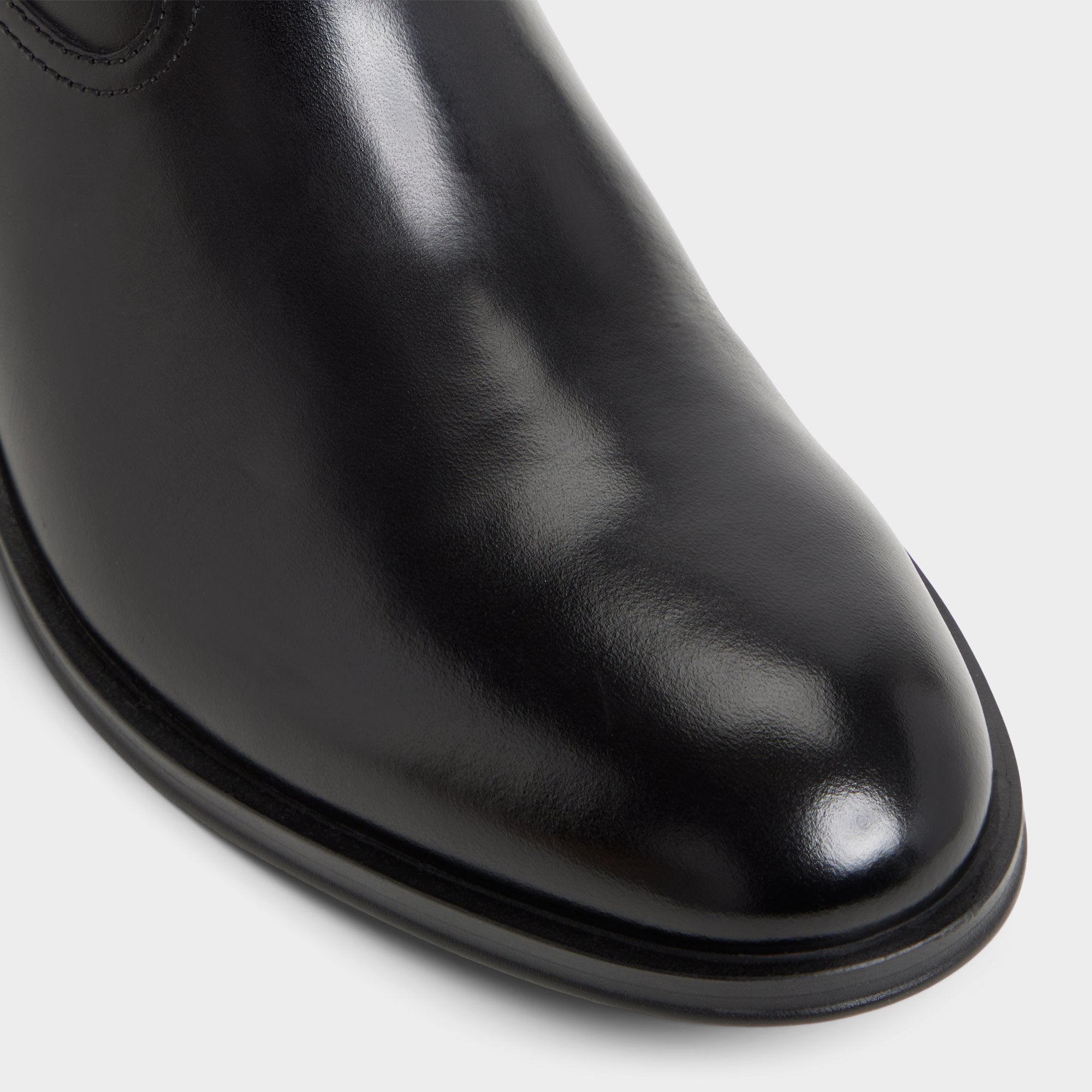 ALDO Calix bottines cuir noir talon bloc