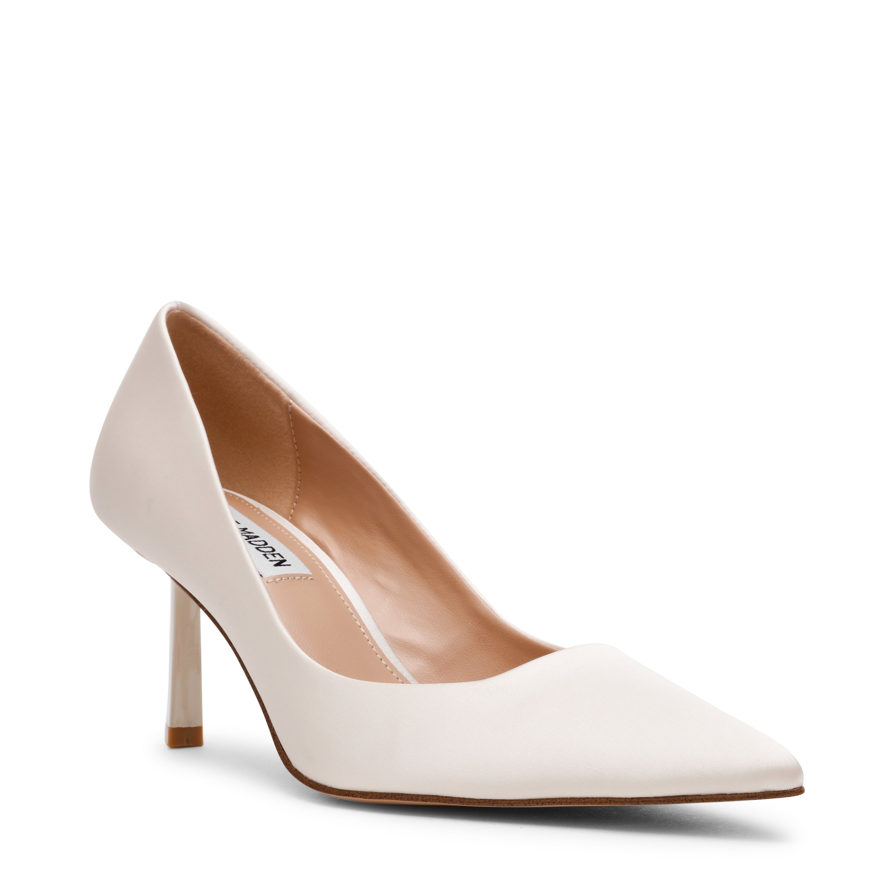 Steve Madden Vivion escarpin ivoire textile 8,5 cm