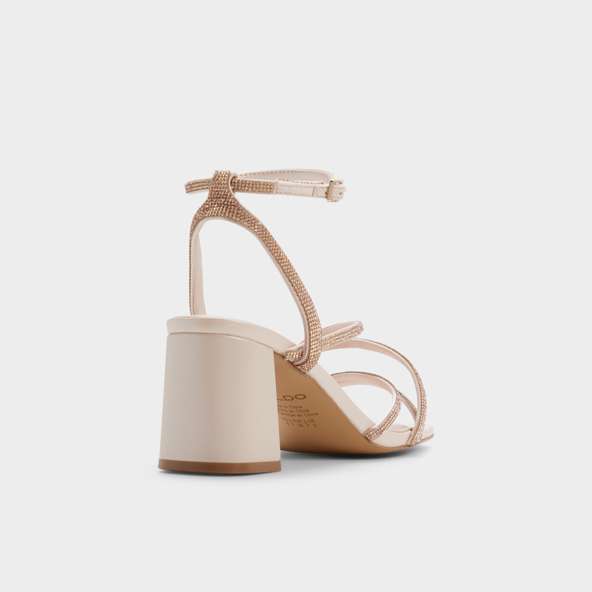 ALDO Esther bottines talon bloc beige