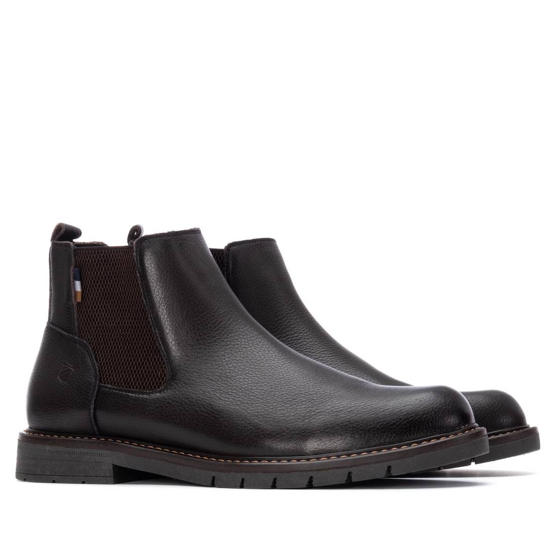 Carmela 16267301 boots chelsea cuir marron