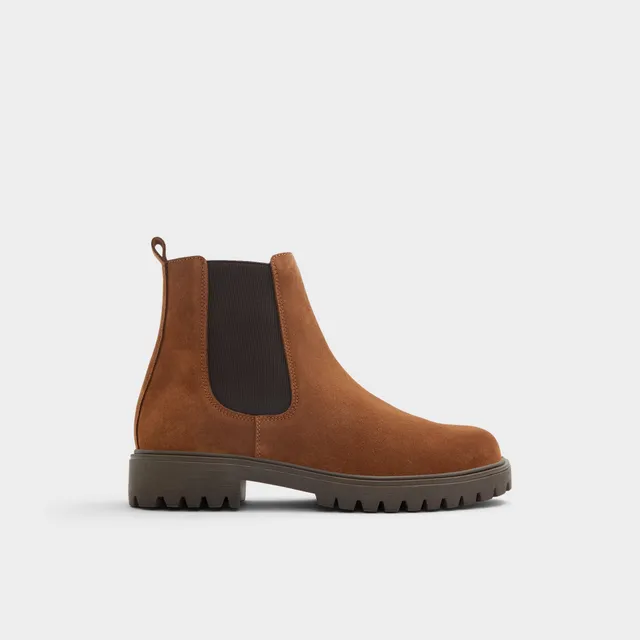 ALDO Adalitlan boots chelsea marron élastiques