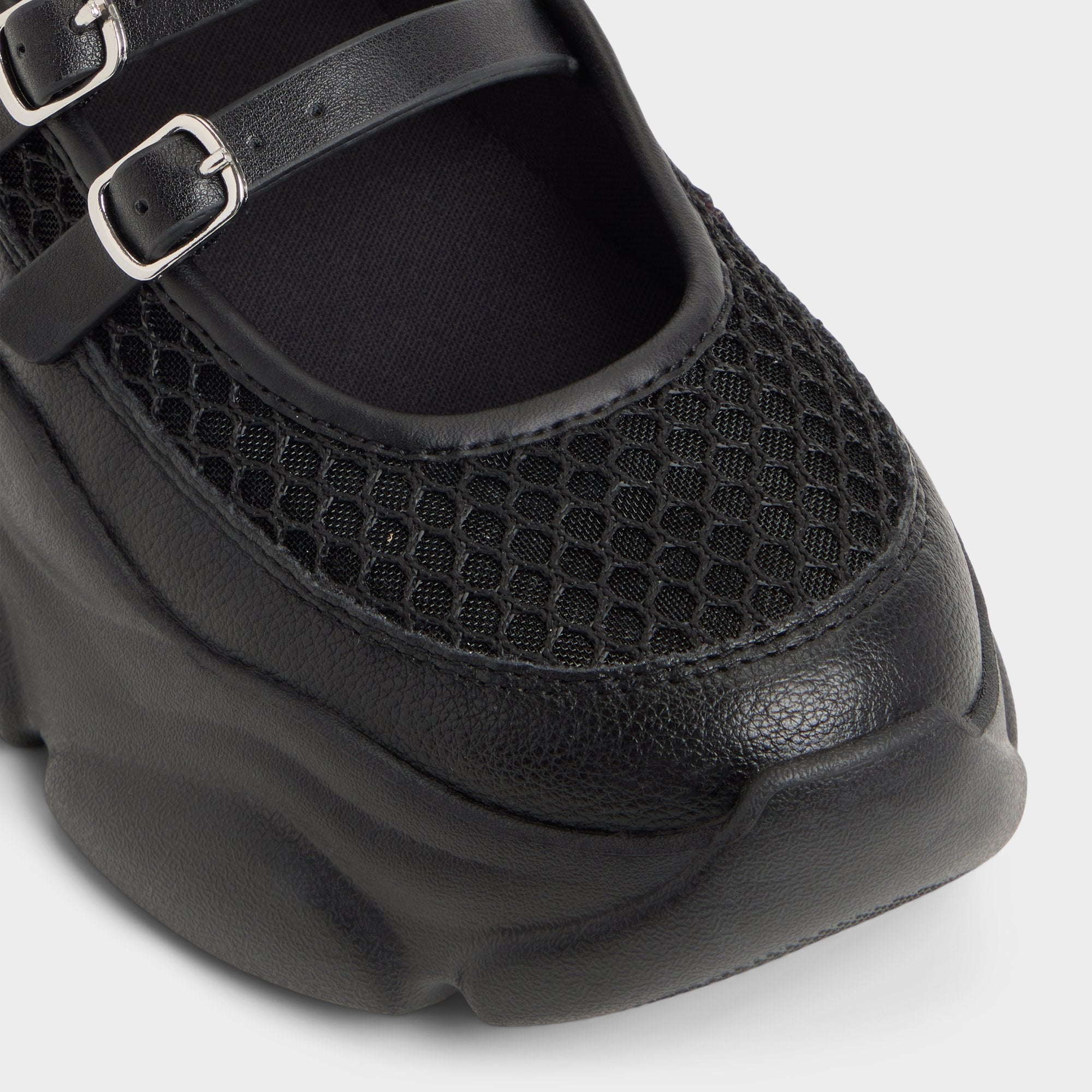 Aldo Aethera mary-jane cuir mesh boucles