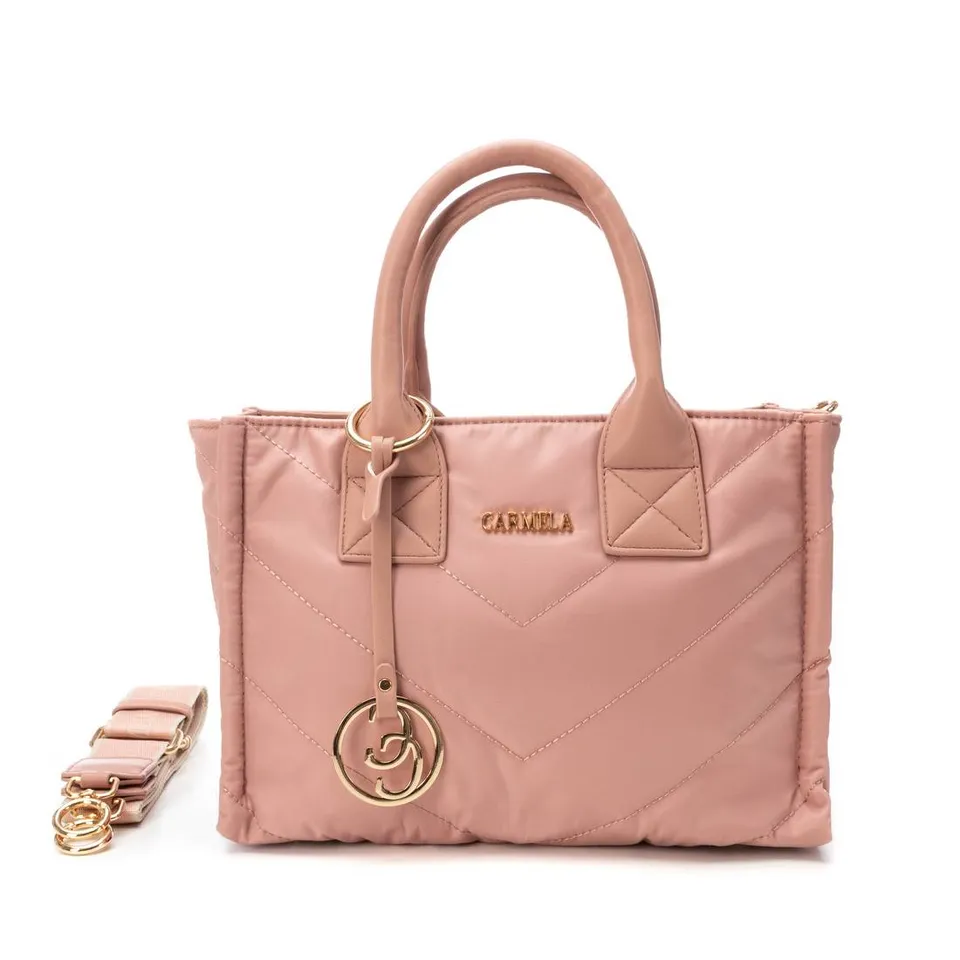 Carmela 18614003 sac bandoulière marron textile 32 cm