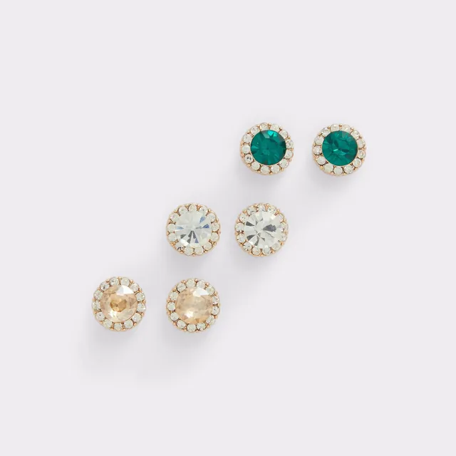 ALDO Gwosa boucles d'oreilles clous discrets dorés