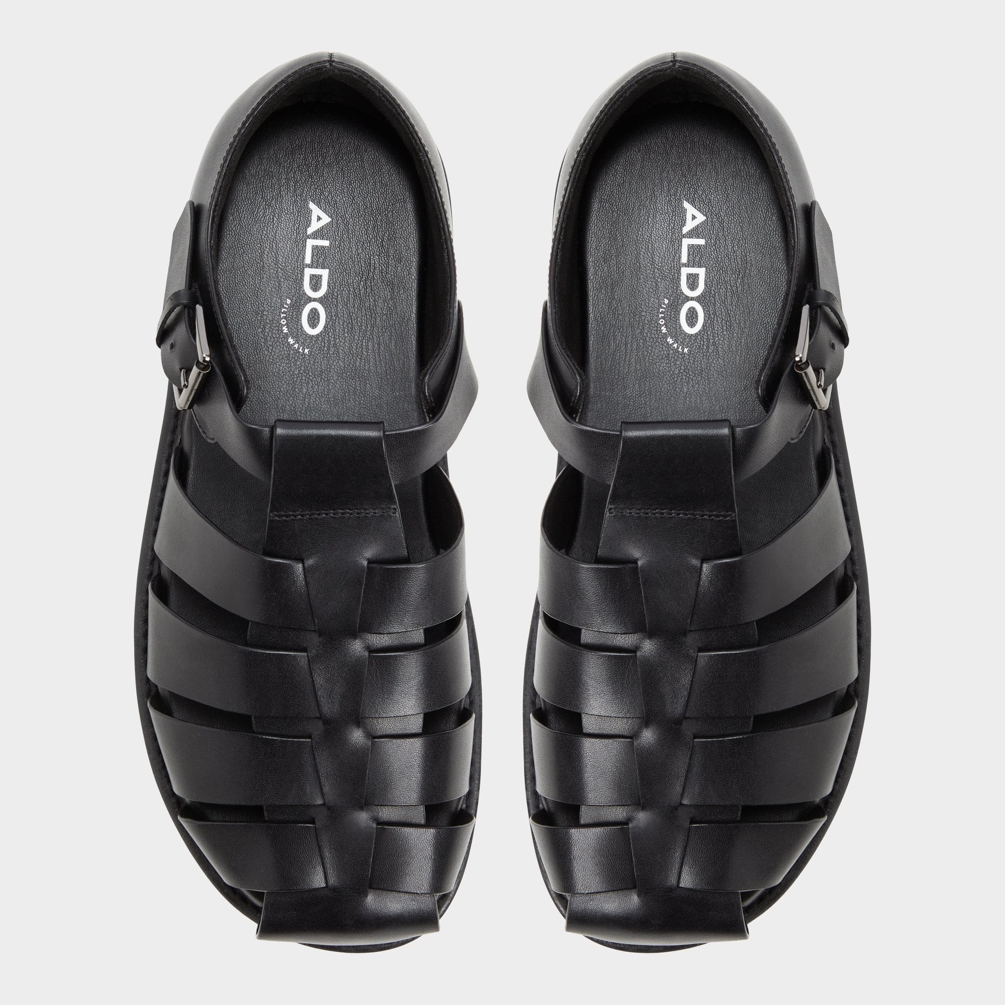 ALDO Wildhaven sandale habillée noire confort