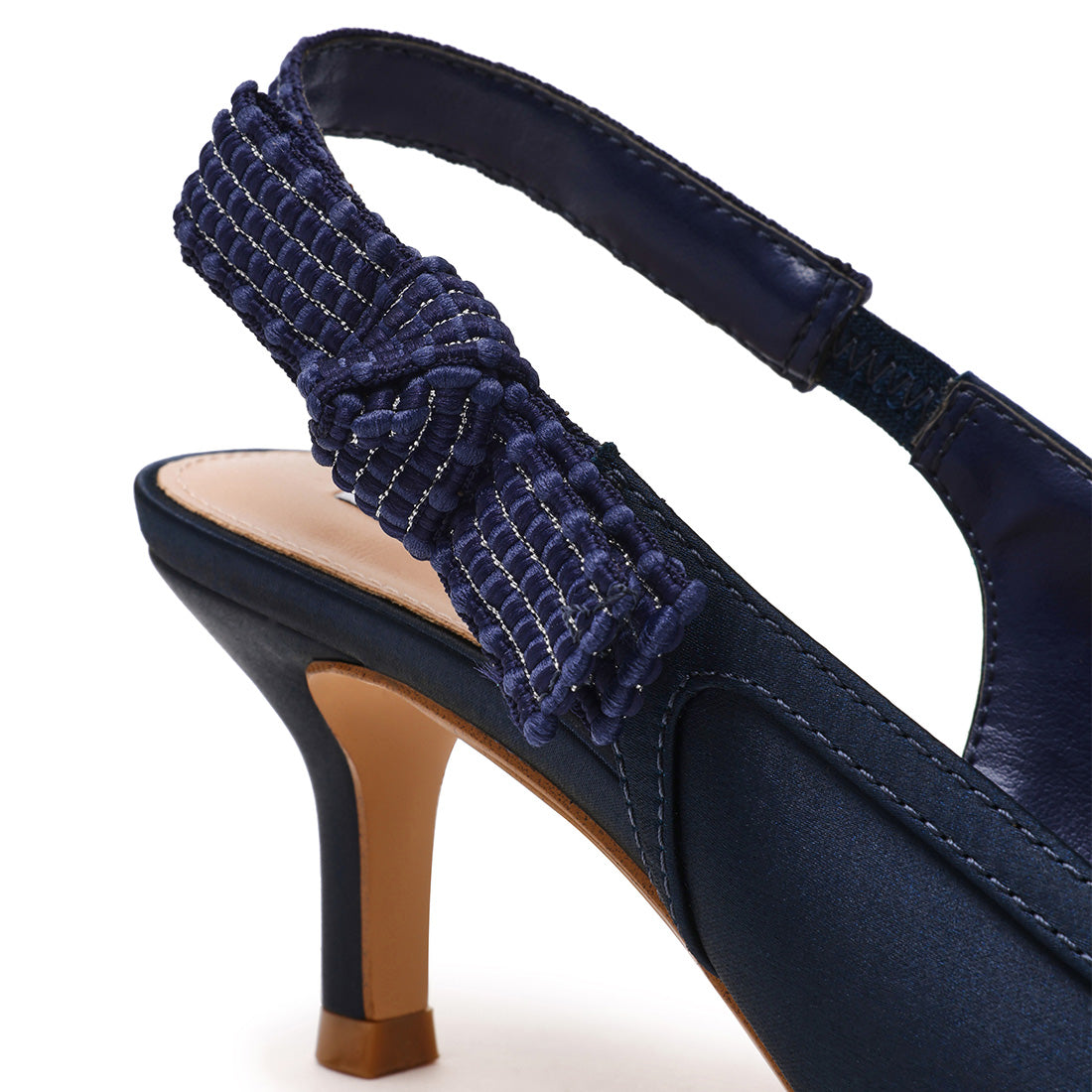 Steve Madden Ensemble escarpins satin marine talon 7 cm