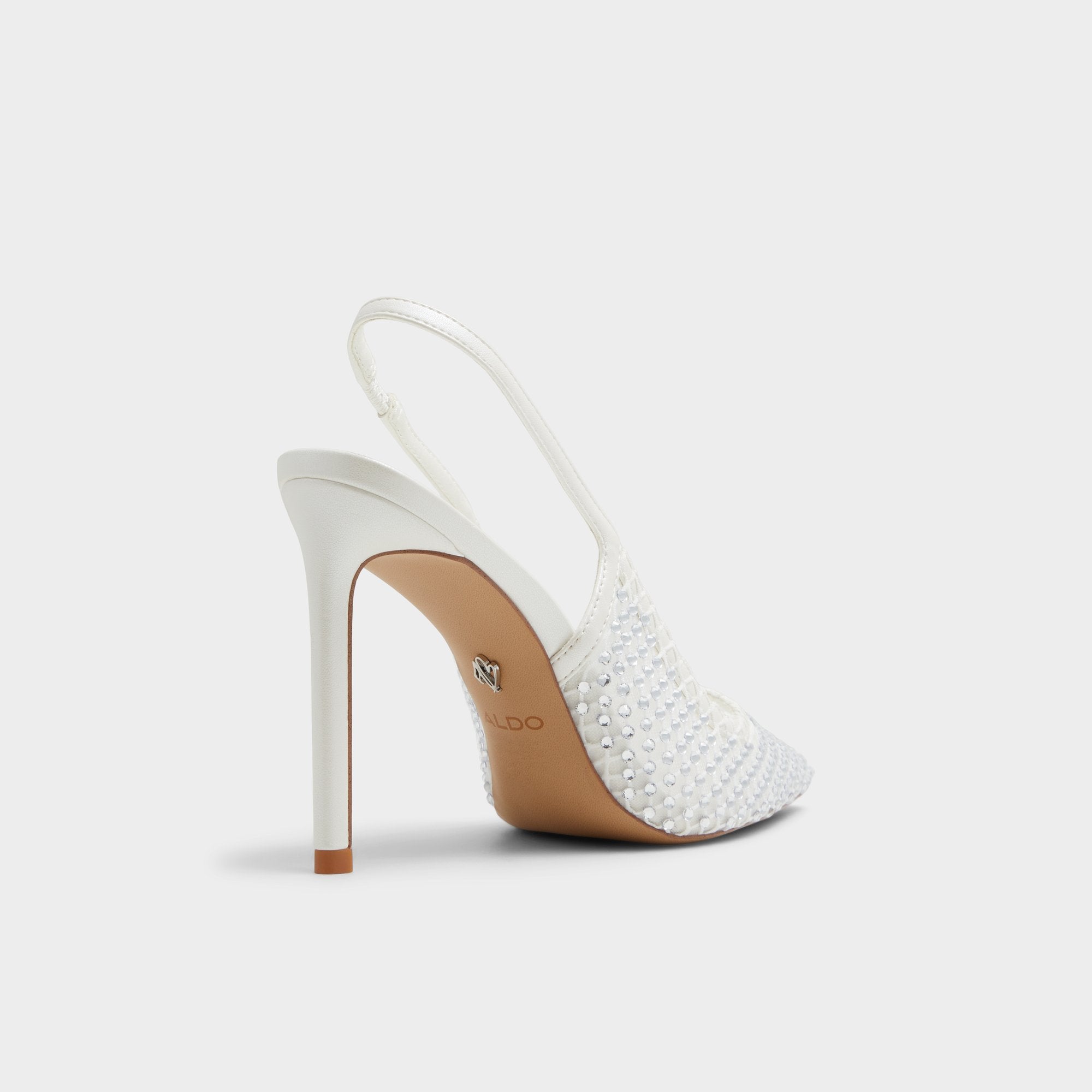 ALDO Marciana escarpins blancs à talon