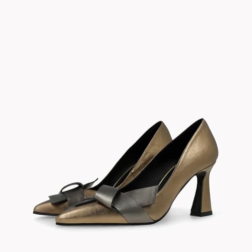 Lodi Ronco escarpins dorés cuir