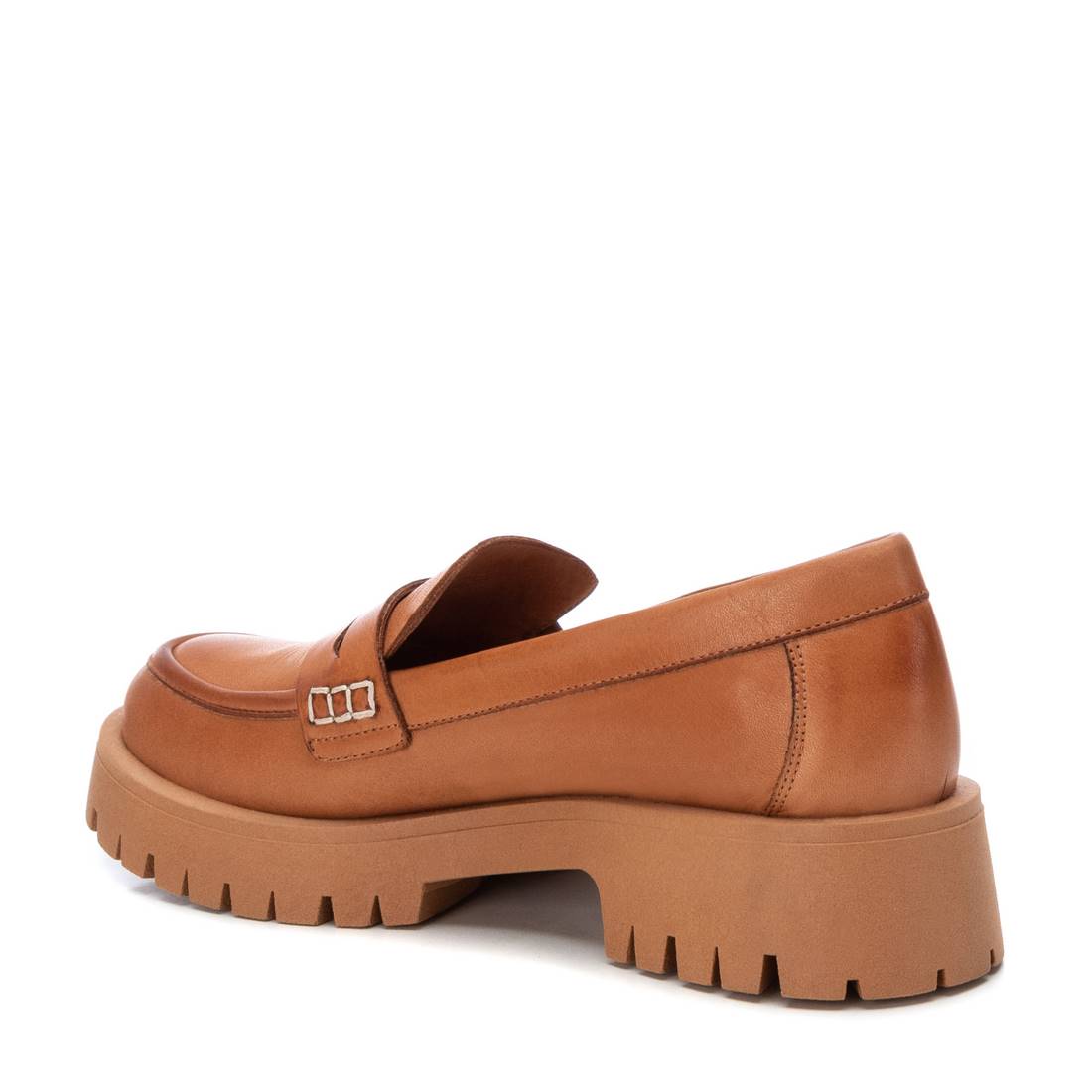 Carmela 16099102 mocassins cuir marron plat