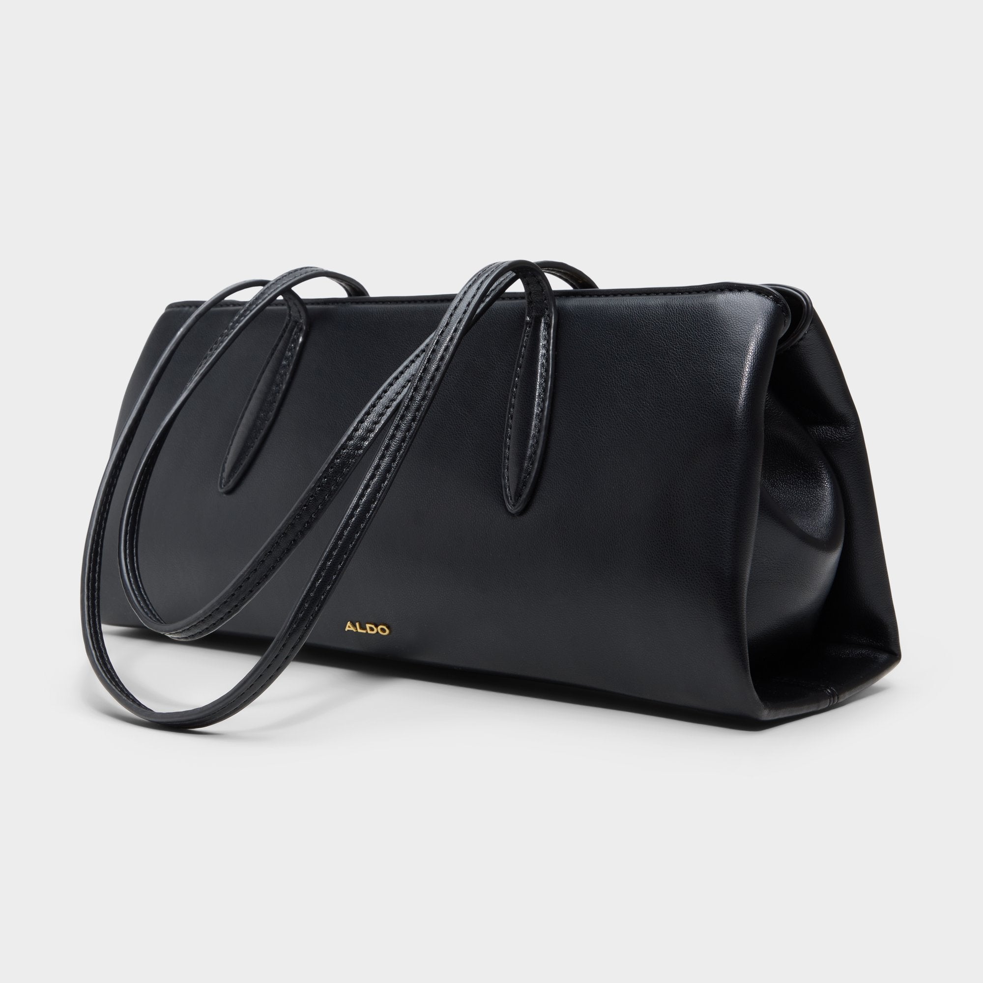 ALDO Morrisaa sac à main noir porté épaule