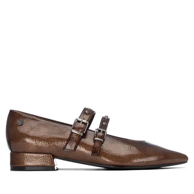 Carmela 16429802 ballerine femme taupe vernie