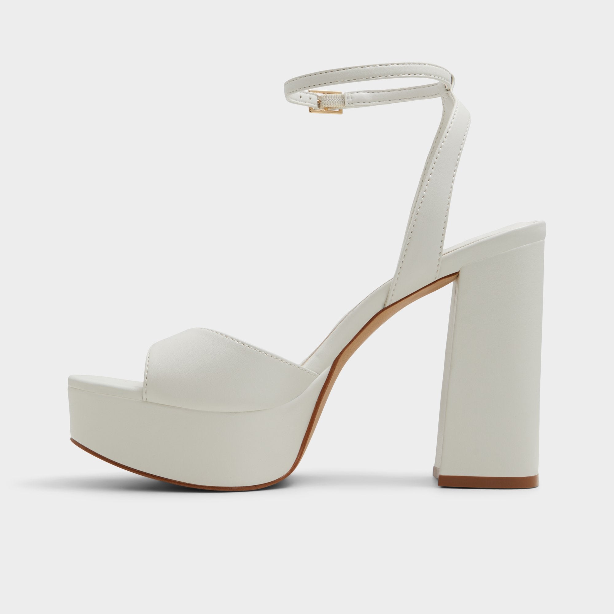 ALDO Valoria sandales talons compensés blanc