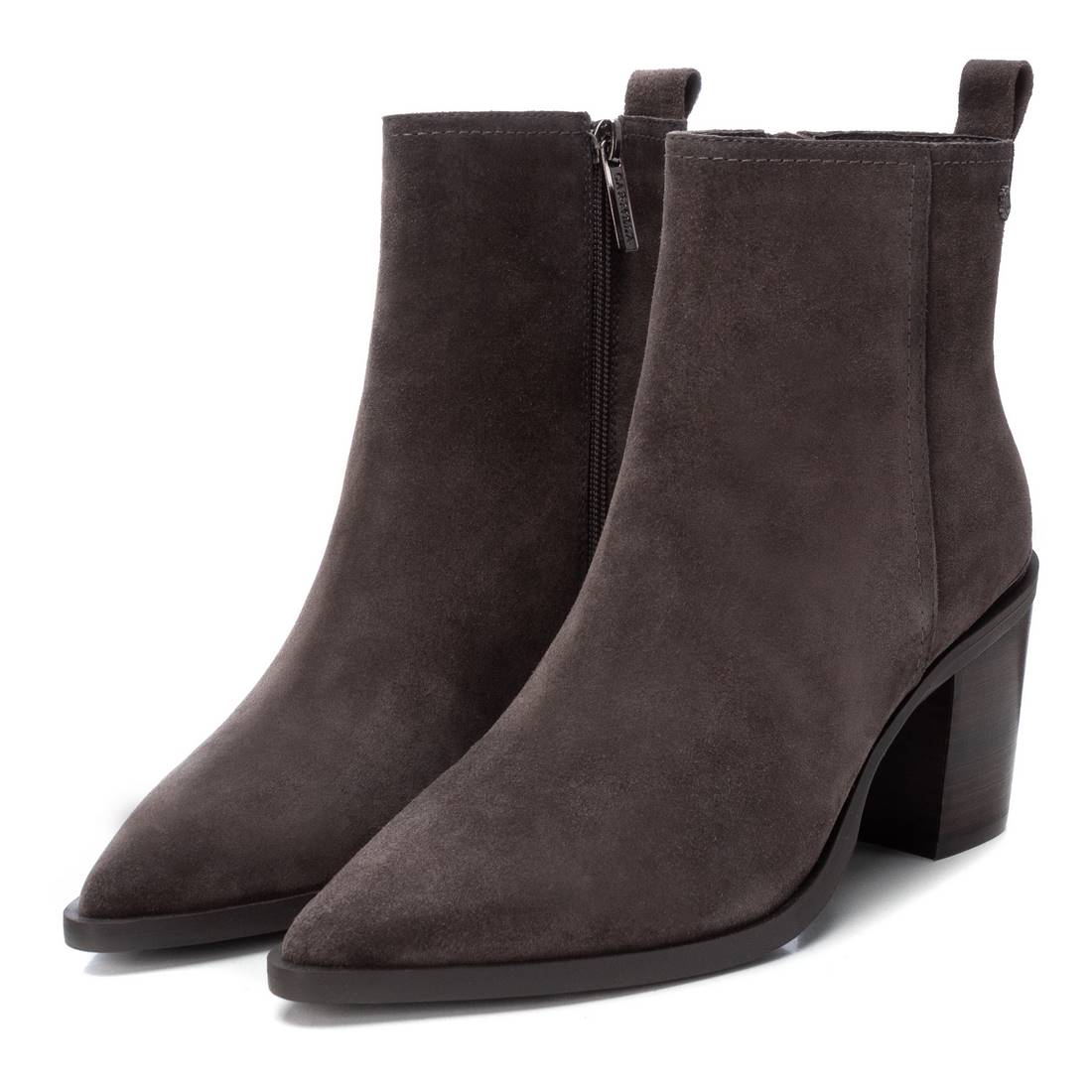 Carmela 16189506 bottines femme gris talon 9 cm
