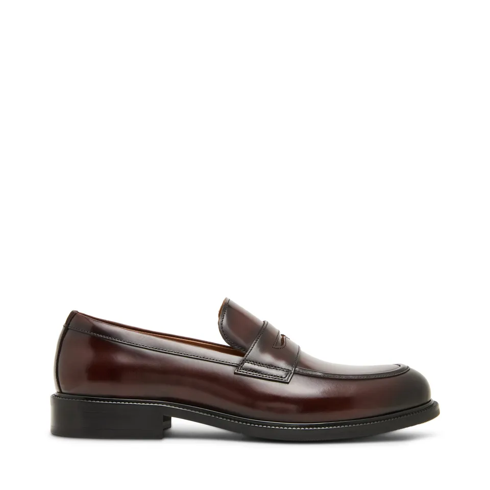 Steve Madden Auburn mocassin homme marron cuir