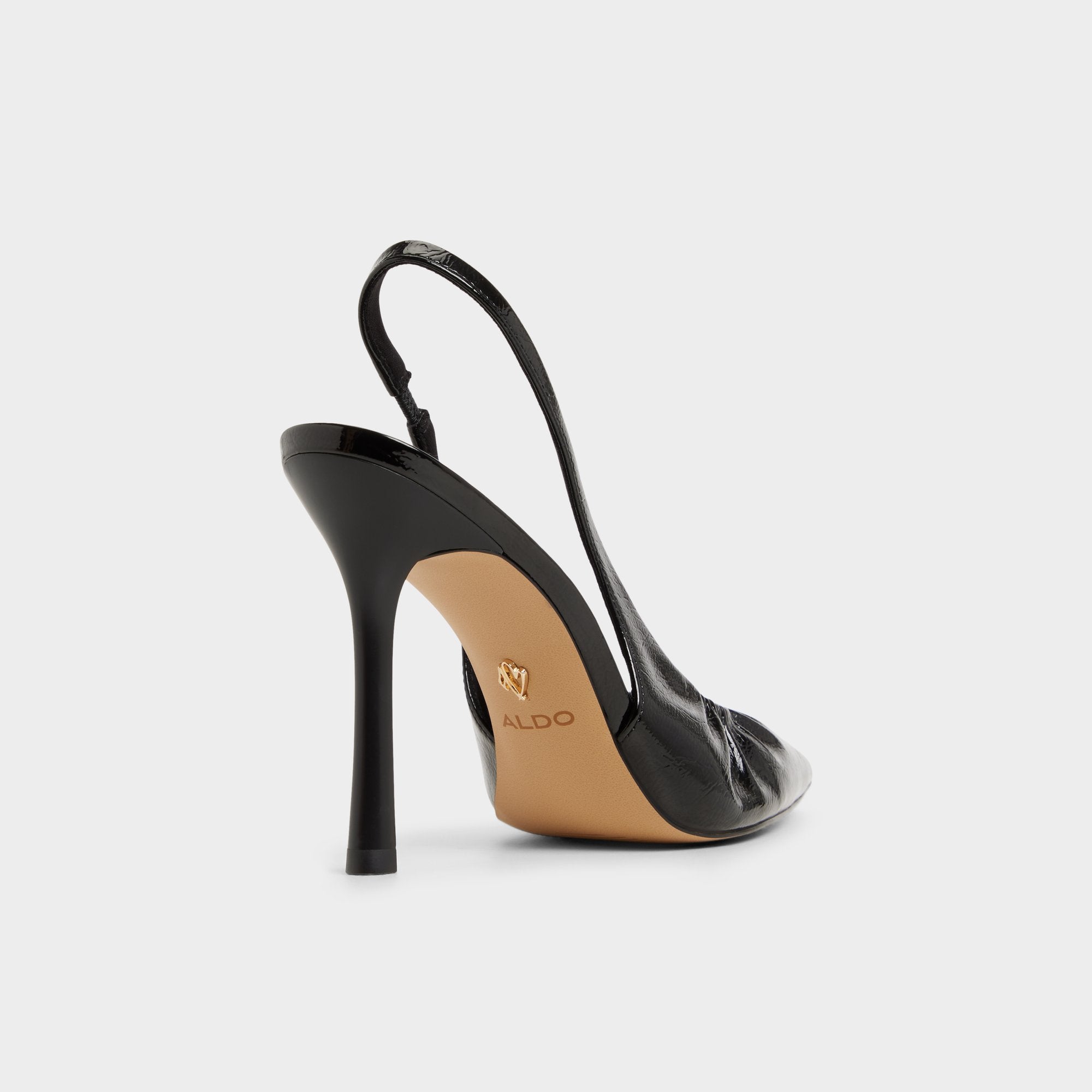 ALDO Mystie escarpins slingback noirs vernis