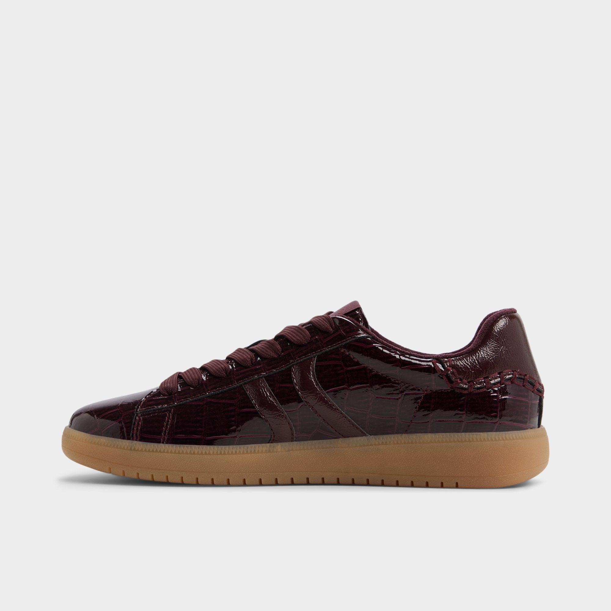 ALDO Chicsneaker2 baskets bordeaux croco