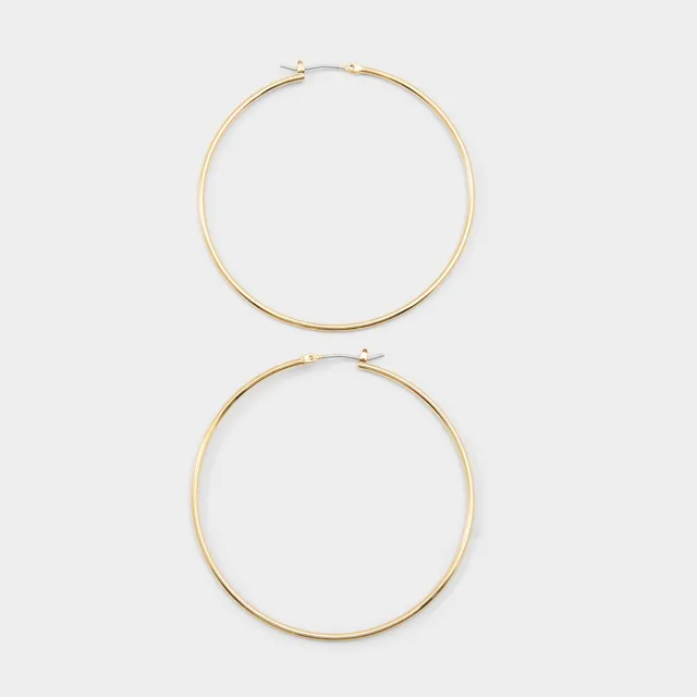 ALDO Bawia boucles d’oreilles créoles dorées