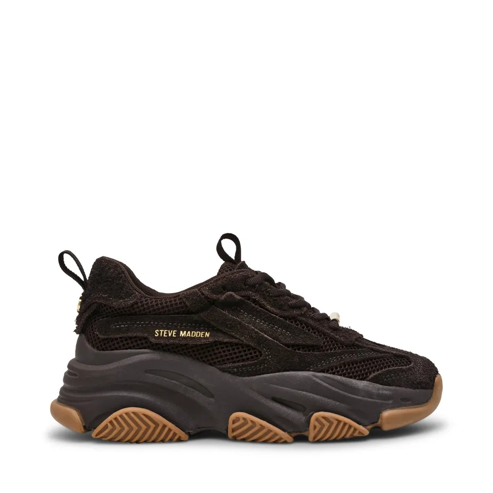 Steve Madden Possession-E baskets marron compensées 7 cm