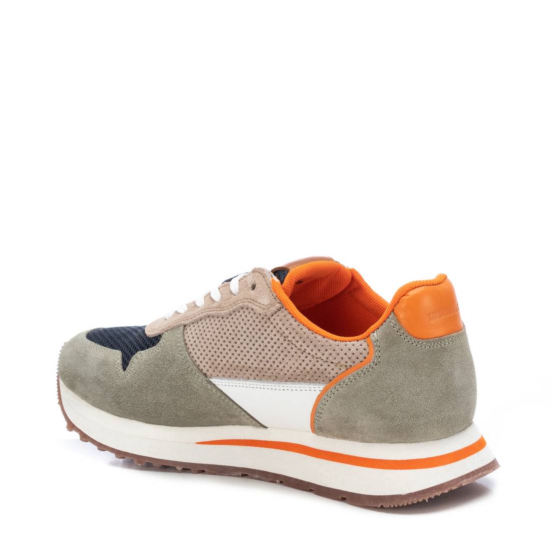Carmela 16081605 sneakers homme cuir suède vert