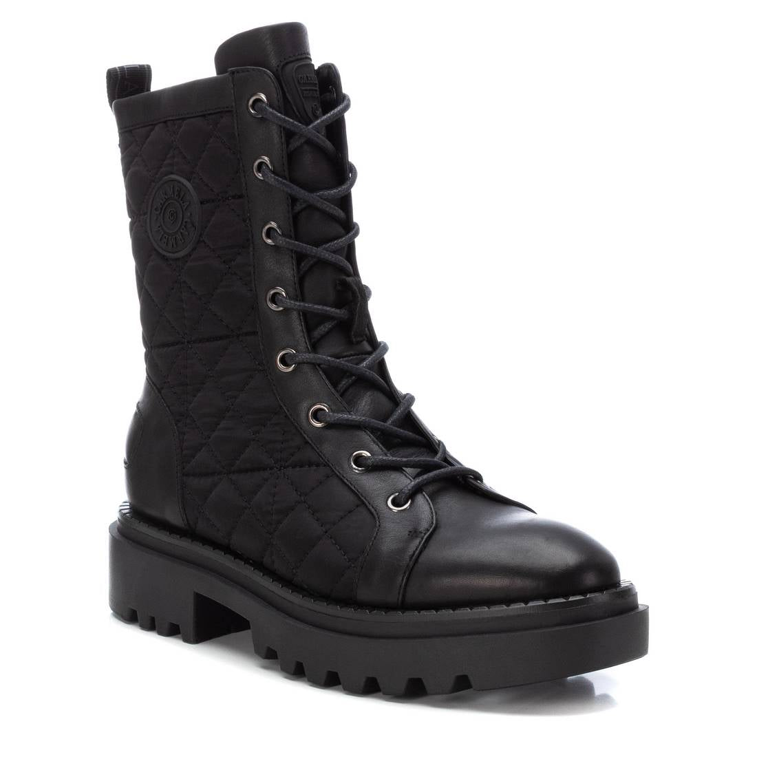 Carmela 16012701 bottines cuir noir track