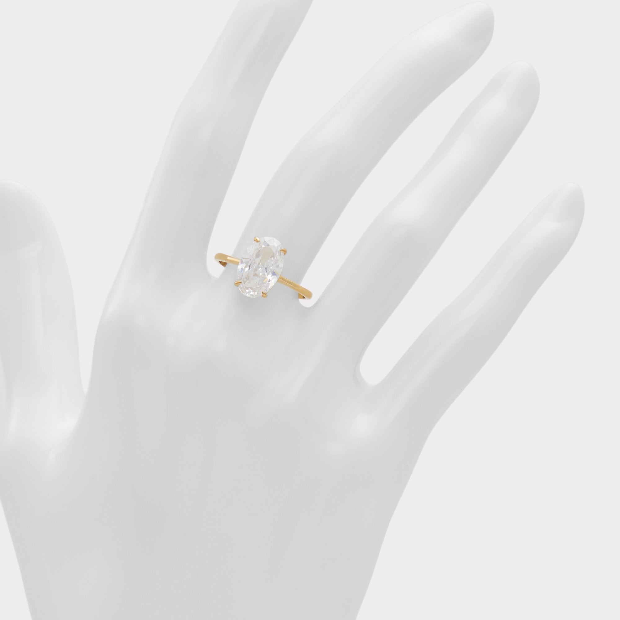ALDO Ovalsparkle bague zircon ovale fiançailles